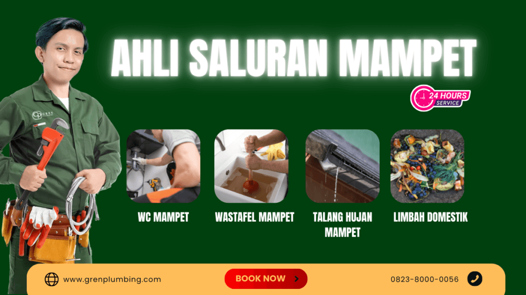 jasa saluran grease trap mampet