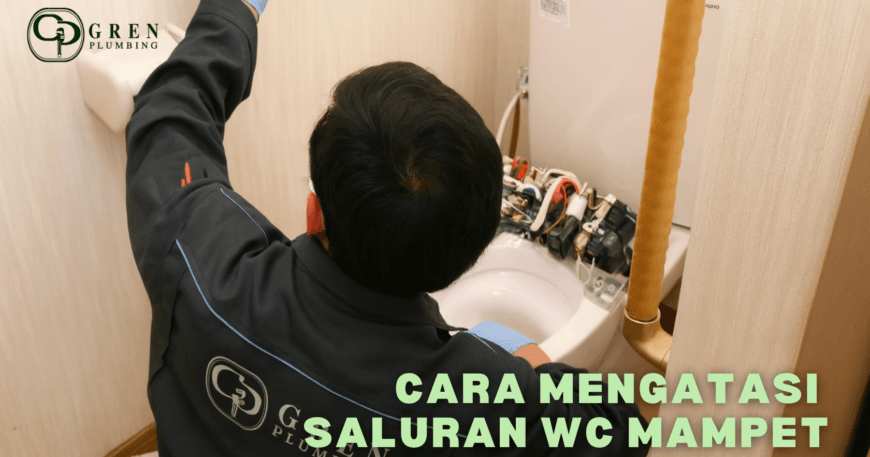 cara mengatasi saluran wc mampet