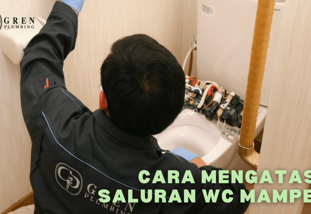 cara mengatasi saluran wc mampet