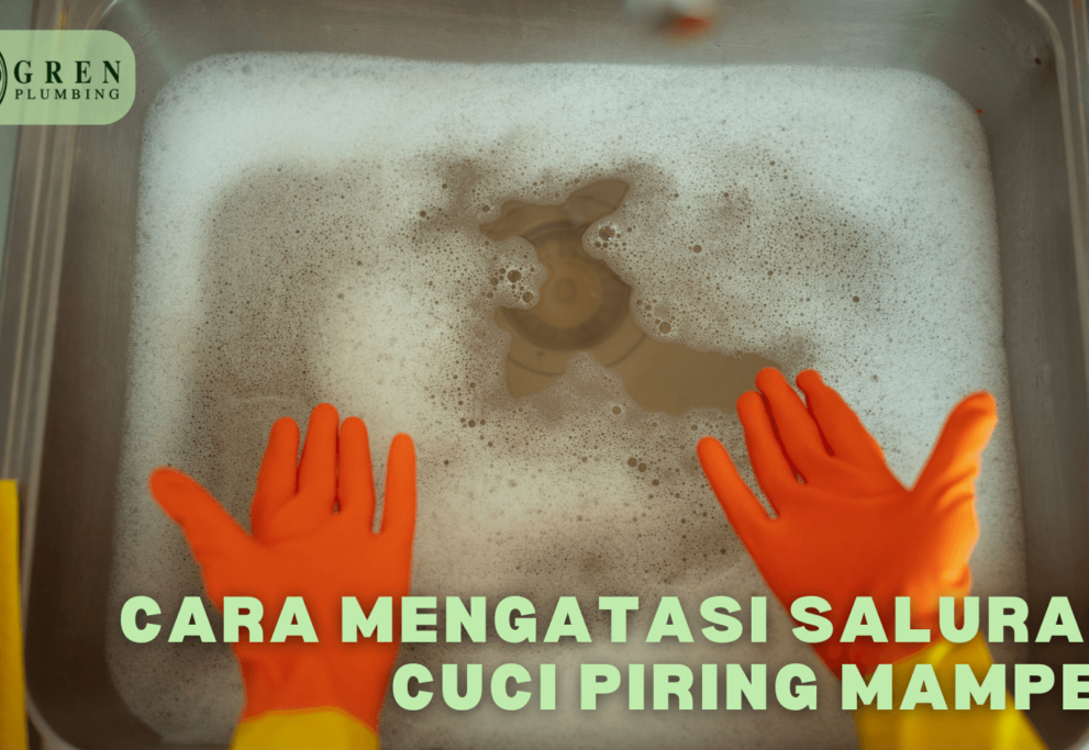saluran cuci piring mampet