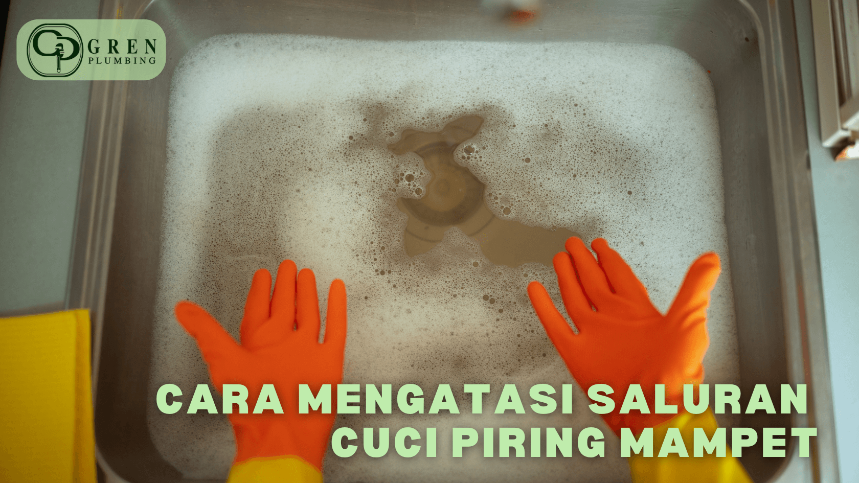 saluran cuci piring mampet