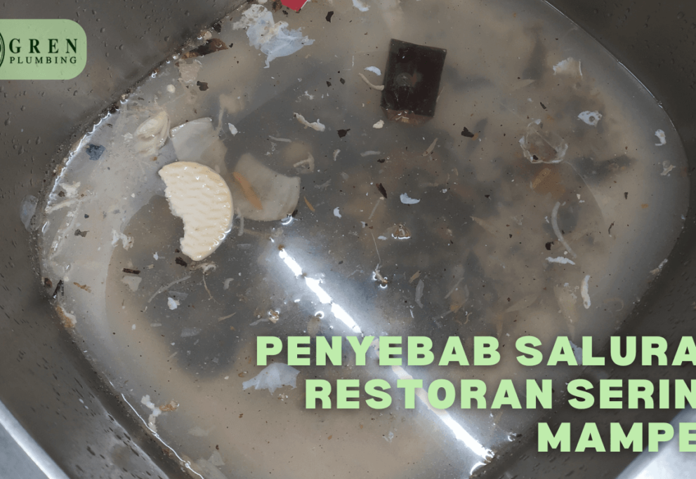 saluran restoran mampet